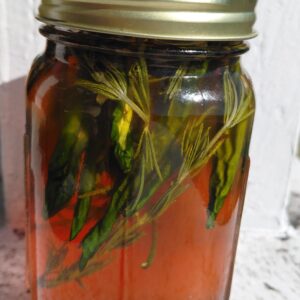 Star Thistle & Sage Infused with Jalapeño and Rosemary 16 oz