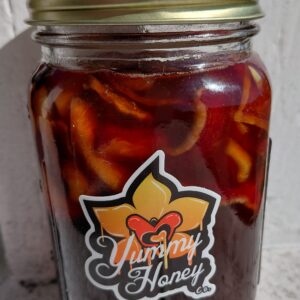 Yummy Honey West Coast Coriander Honey Infused with Garlic & Red Onion 16 oz