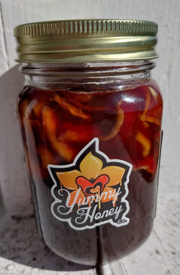 Yummy Honey West Coast Coriander Honey Infused with Garlic & Red Onion 16 oz