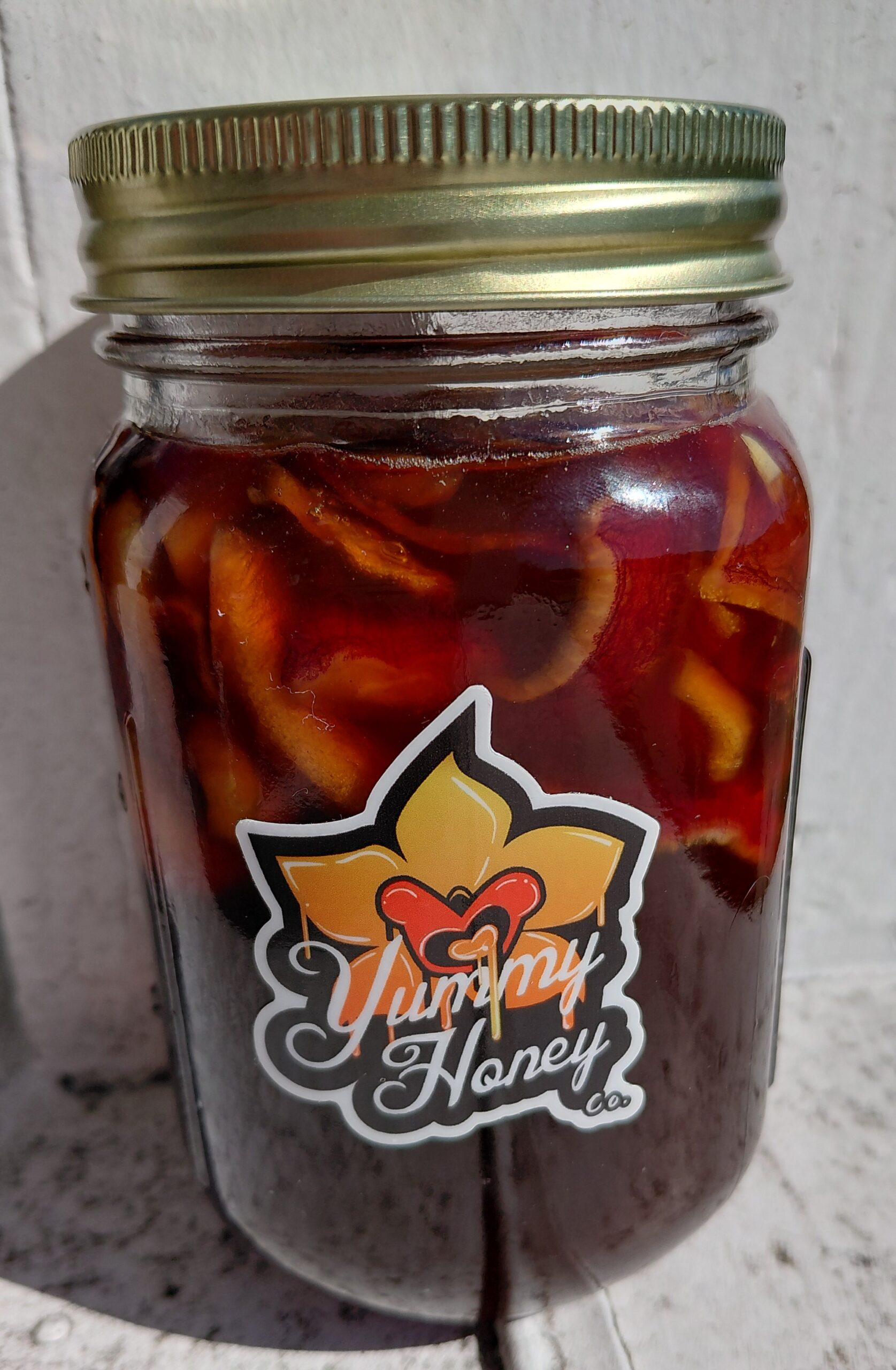 Yummy Honey West Coast Coriander Honey Infused with Garlic & Red Onion 16 oz