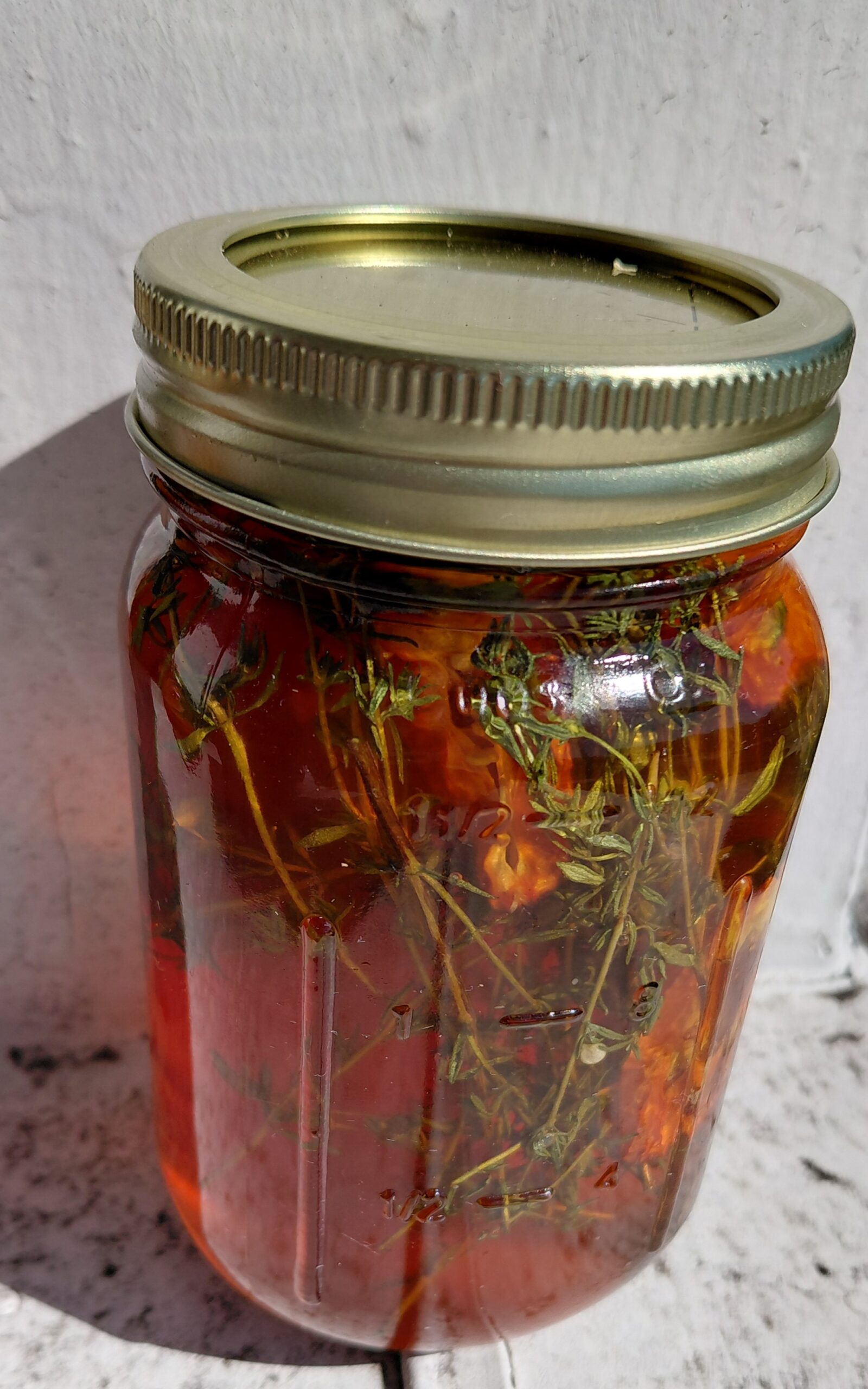 Yummy Honey Hot Honey: California Buckwheat Honey Infused with Habanero Peppers and Thyme 16 oz