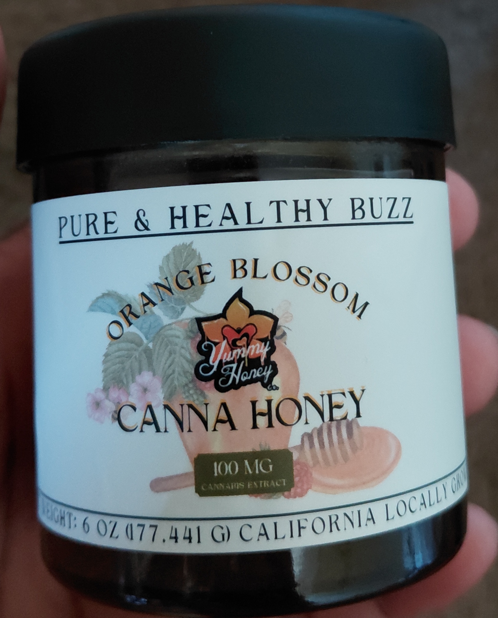 Yummy Honey Orange Canna Honey 6 oz