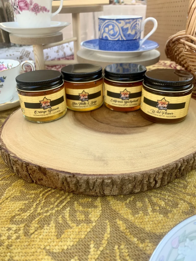 Yummy Honey jars at Plants & Provisions